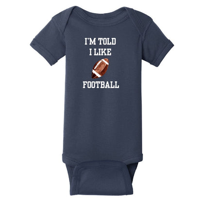 Mon 1er Superbowl ! T-shirt une pièce pour bébé
