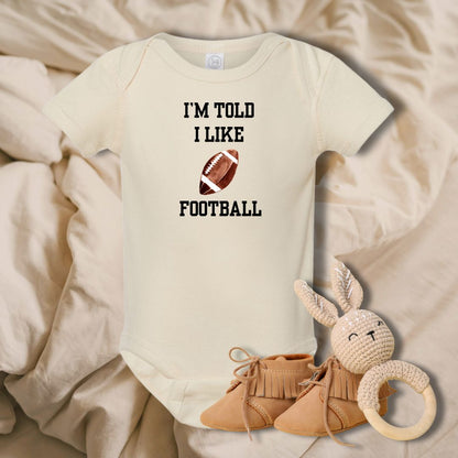 Mon 1er Superbowl ! T-shirt une pièce pour bébé
