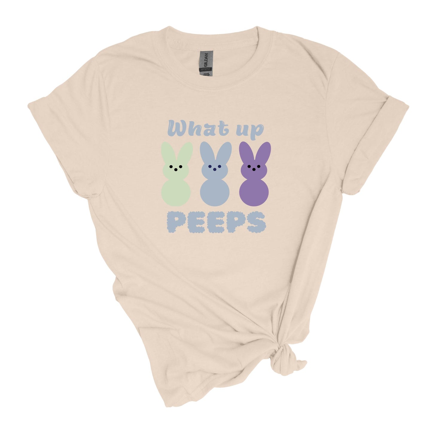 What up Peeps - Adult Unisex Soft T-Shirt