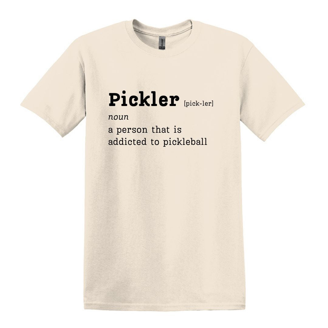 Pickleball T-Shirt - What is a Pickler? - Gildan Heavy Cotton