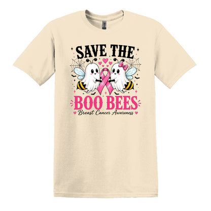 Save the Boo Bees - Breast Cancer Awareness - Gildan Softstyle T-shirt