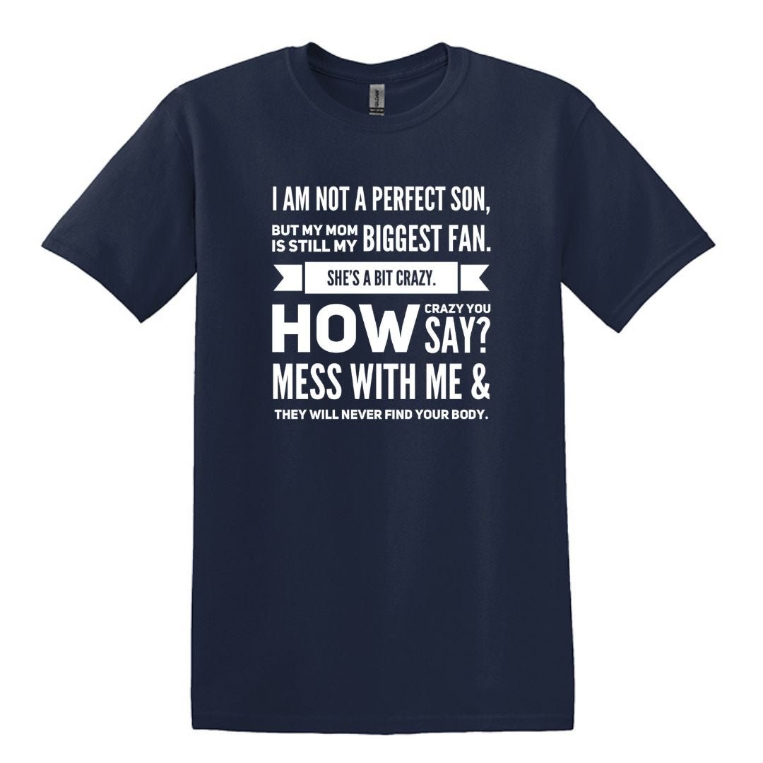 No soy un hijo perfecto - Camiseta Gildan Heavy Cotton 