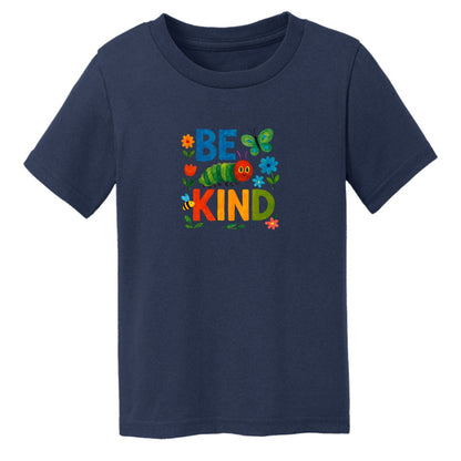 Be Kind - Colorful Caterpillar Toddler T-shirt