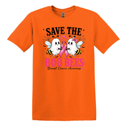 Save the Boo Bees - Breast Cancer Awareness - Gildan Softstyle T-shirt