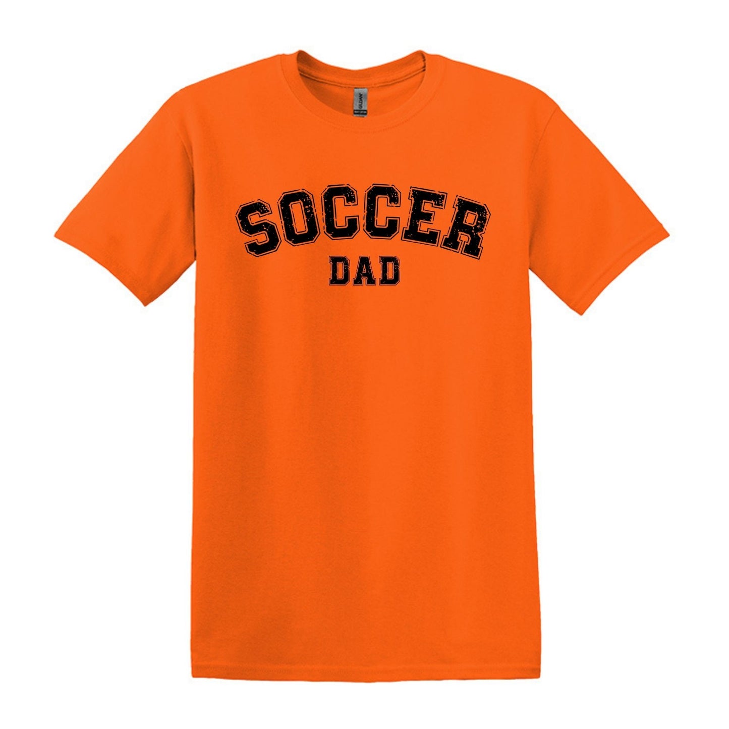 Soccer Mom / Dad - Distressed Athletic Artwork | Heavy Cotton Unisex T-shirt