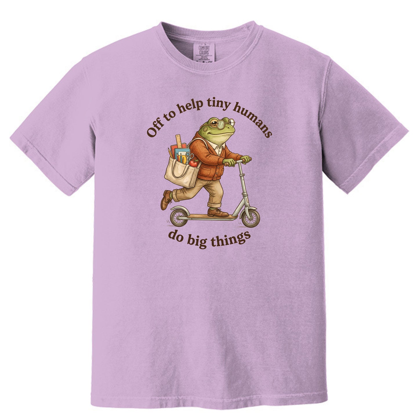 Off to Help Tiny Humans Do Big Things - Comfort Colors ® Heavyweight Ring Spun T-shirt