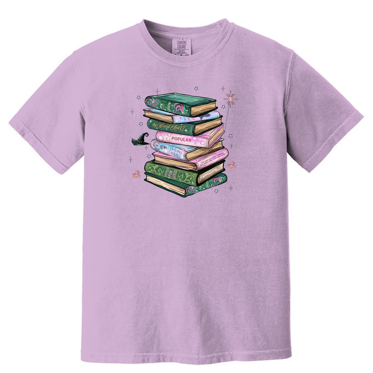 Wicked Songs on Book Bindings  - Comfort Colors ® Heavyweight Ring Spun Tee