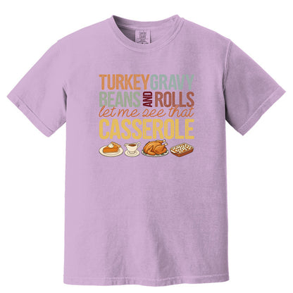 Turkey Gravy Beans and Rolls - Comfort Colors ® Heavyweight Ring Spun Tee