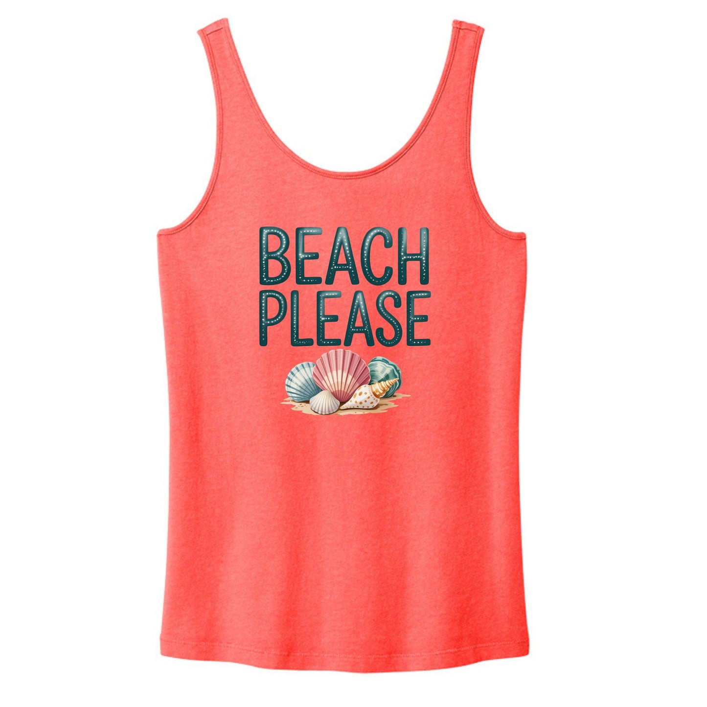 Beach Please - Beach Washed Women's Tank