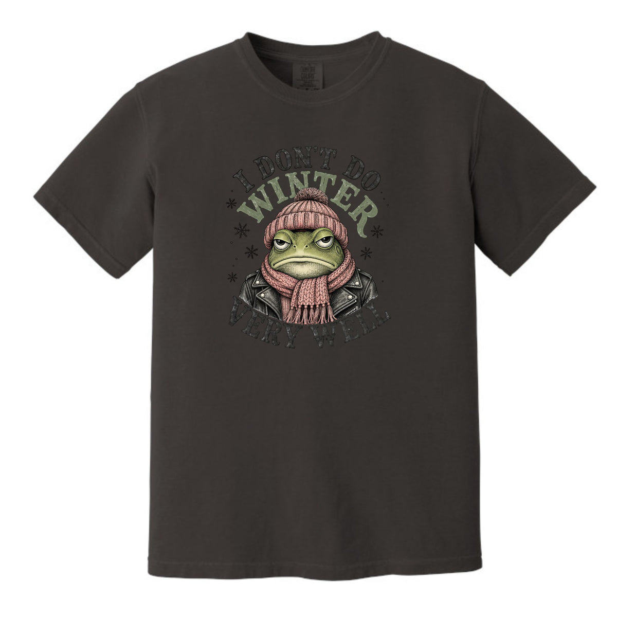 I Don't Do Winter Very Well - Thanksgiving Crew Comfort Colors® T-Shirt