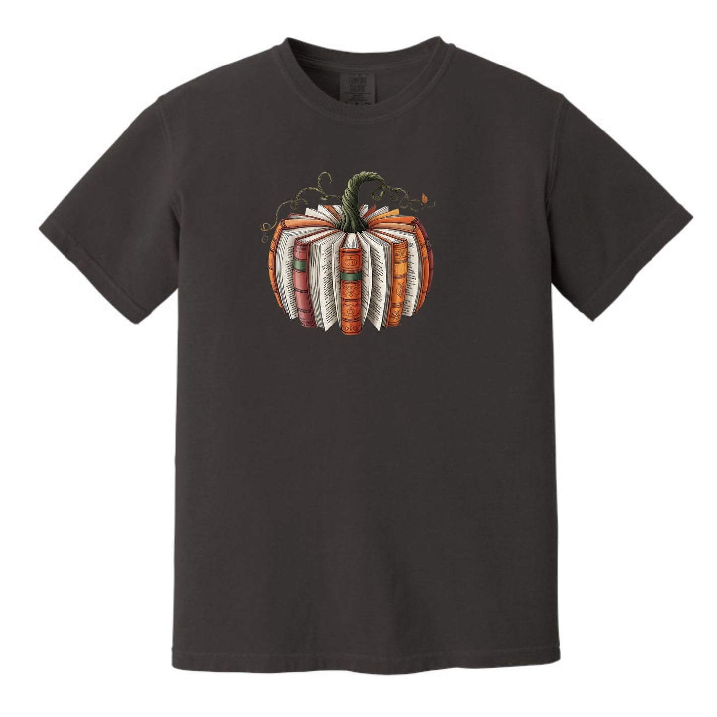 Book Lover Pumpkin - Comfort Colors ® Heavyweight Ring Spun Tee