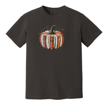 Book Lover Pumpkin - Comfort Colors ® Heavyweight Ring Spun Tee