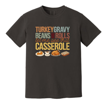 Turkey Gravy Beans and Rolls - Comfort Colors ® Heavyweight Ring Spun Tee