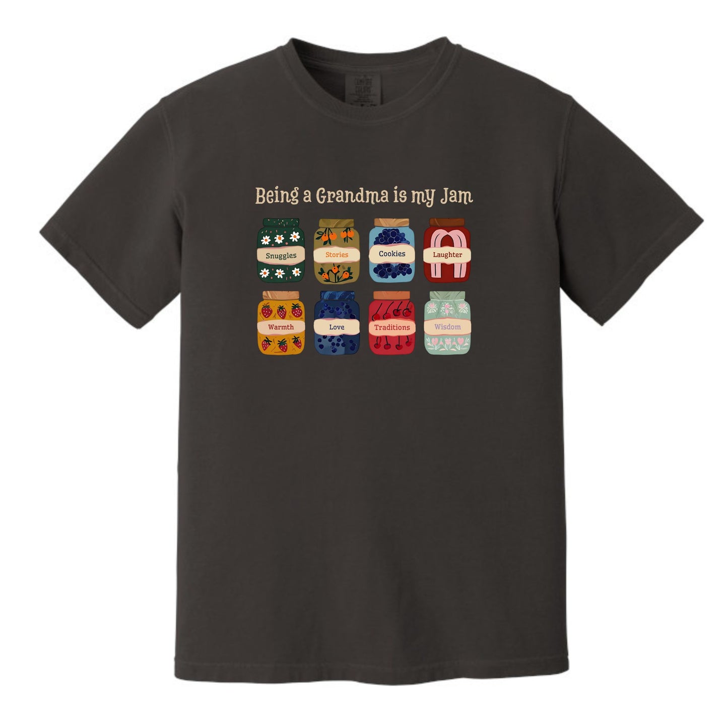 Being a Grandma is my Jam - Comfort Colors ® Heavyweight Ring Spun Tee