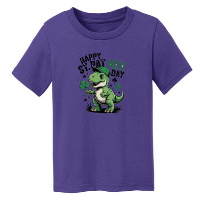 Happy St. Pat-Rex Day - Dinosaur Toddler T-shirt