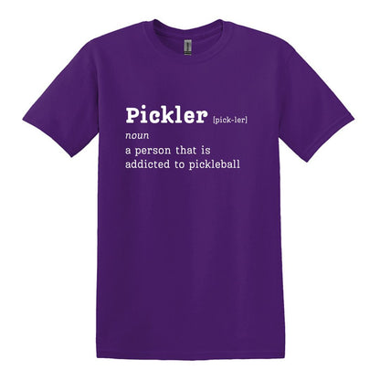 Pickleball T-Shirt - What is a Pickler? - Gildan Heavy Cotton