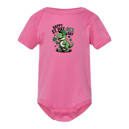Happy St. Pat-Rex Day - Infant Ribbed Bodysuit