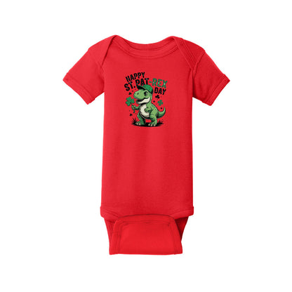 Happy St. Pat-Rex Day - Infant Ribbed Bodysuit