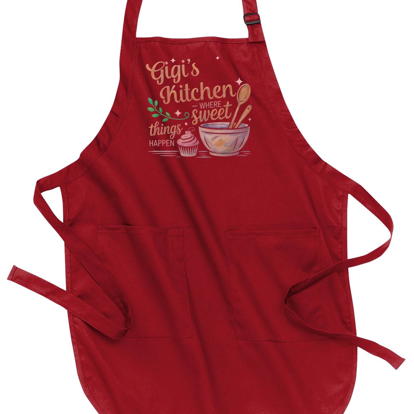 Grandma's Kitchen - Where Sweet Things Happen - Port Authority® Full-Length Apron with Pockets
