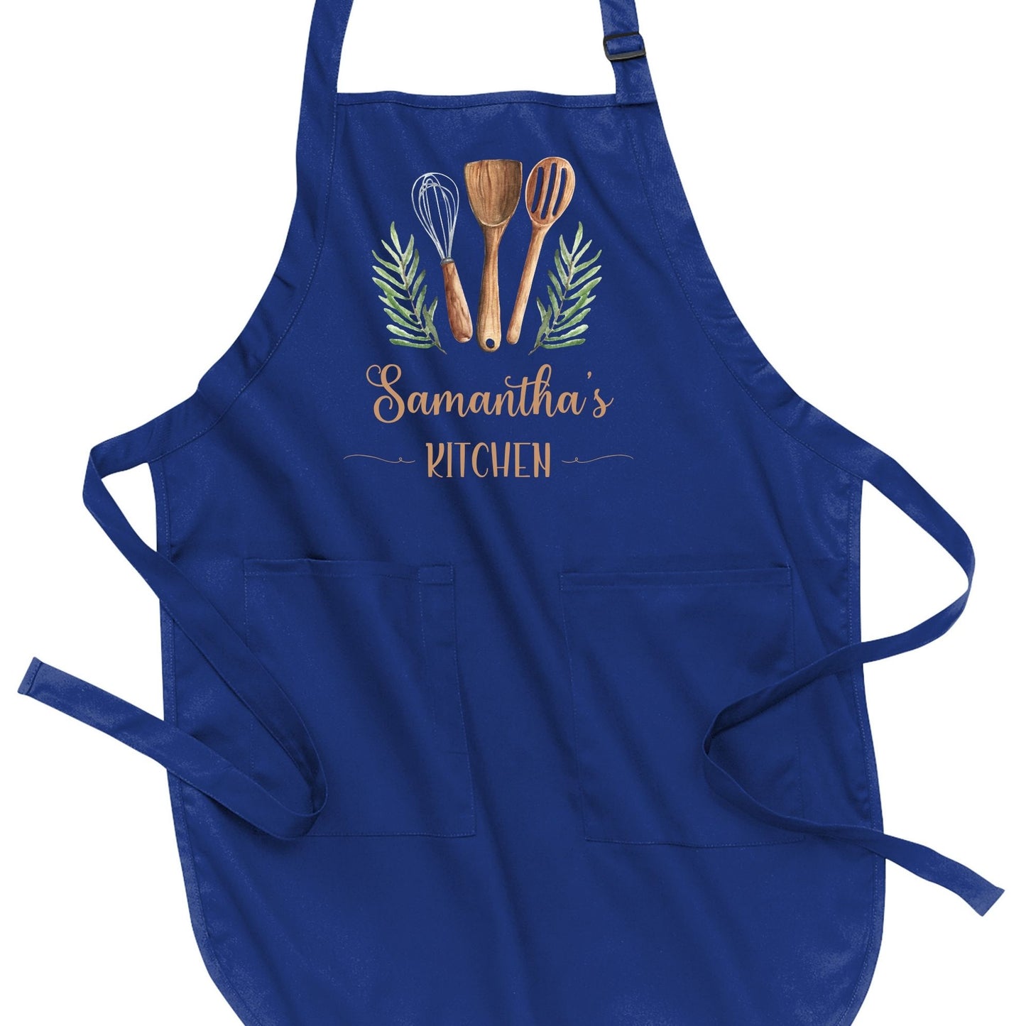 Personalized Kitchen Apron - Port Authority® Full-Length Apron with Pockets