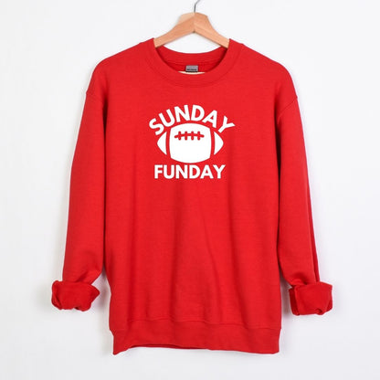 Sunday Funday - Sudadera con cuello redondo