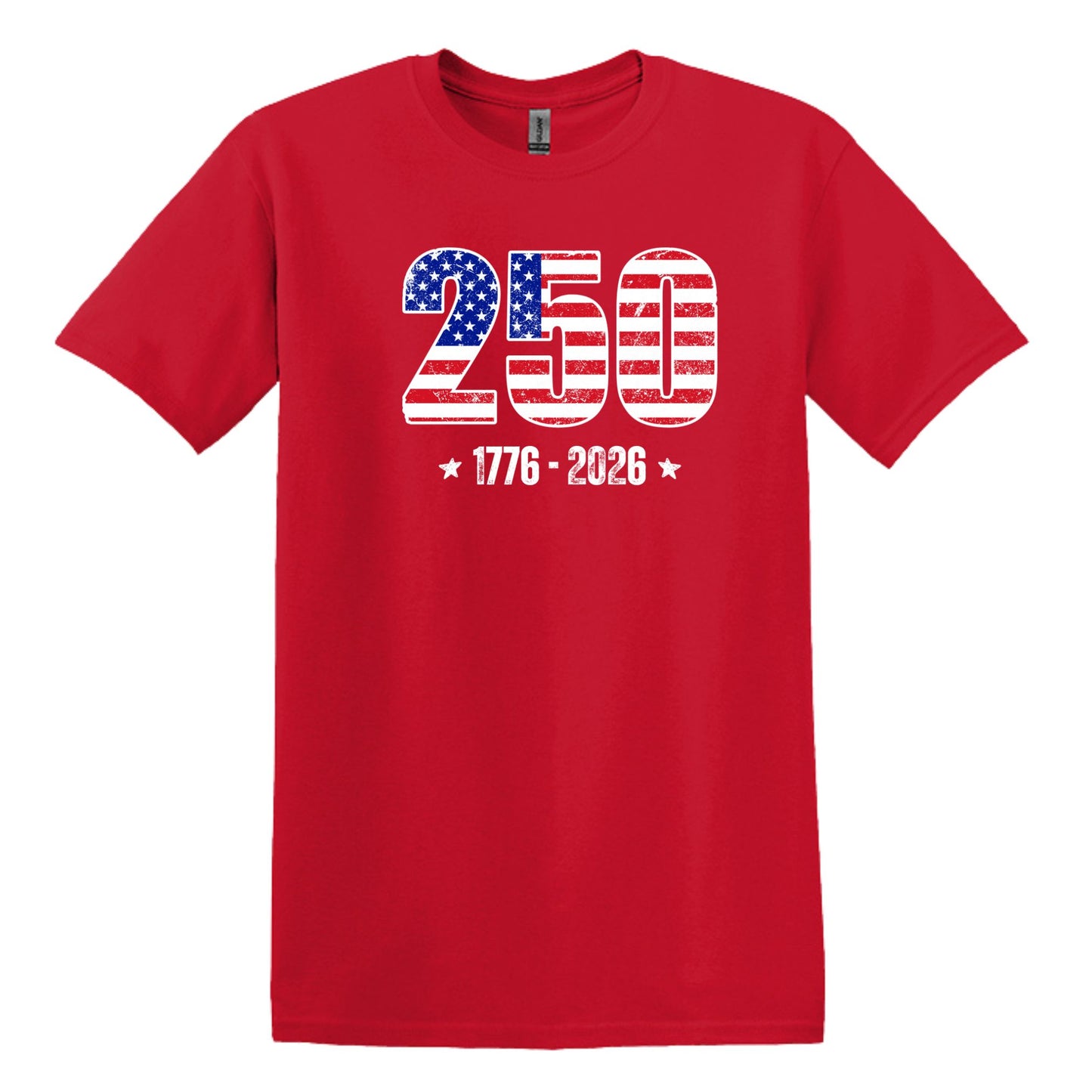 250 Anniversary Tee - 1776-2026 - Gildan Softstyle T-shirt
