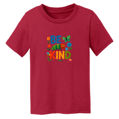 Be Kind - Colorful Caterpillar Toddler T-shirt