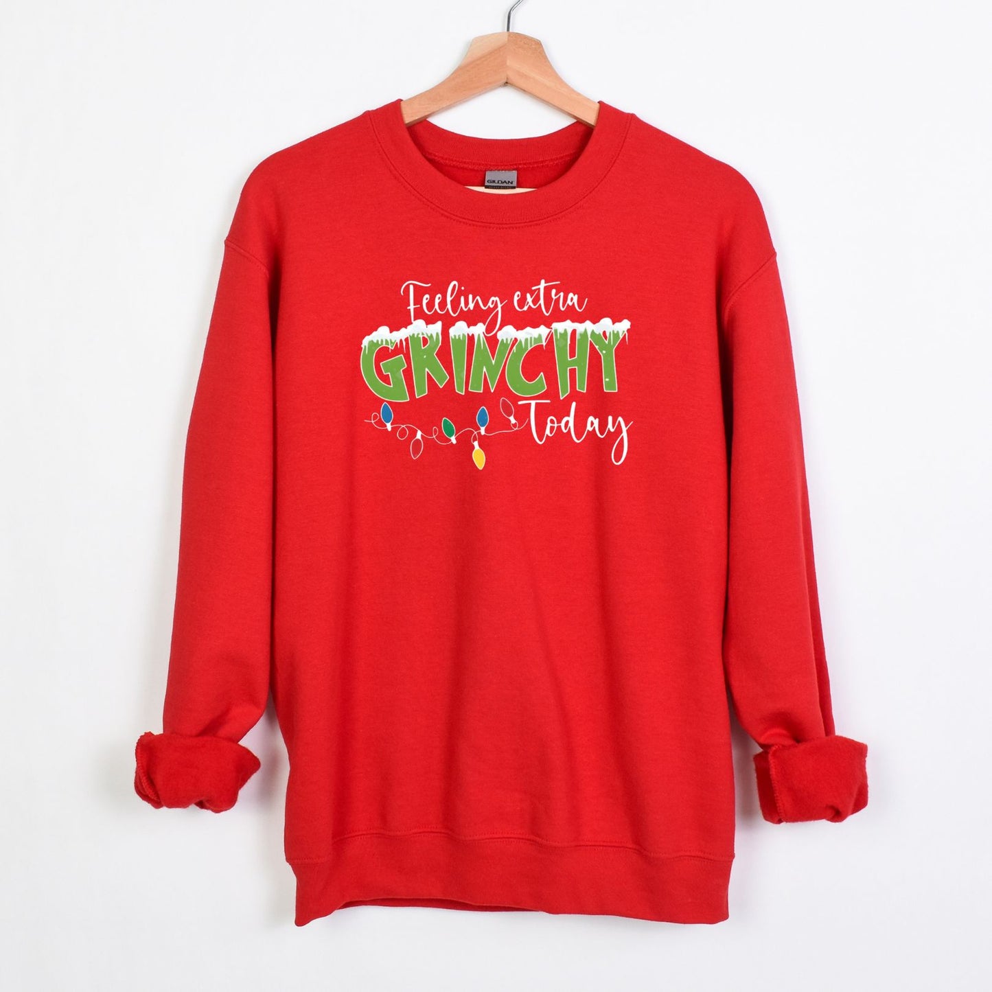 Feeling Extra Grinchy Today - Crewneck Sweatshirt