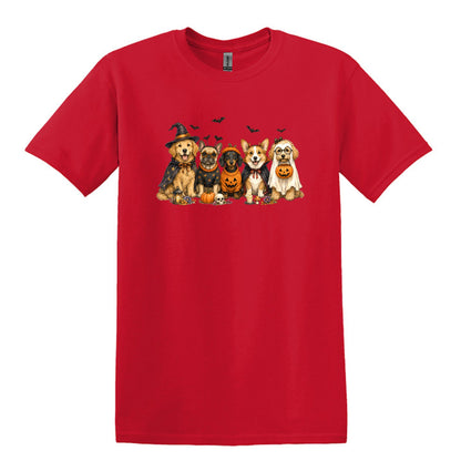 Halloween Pups -  Heavy Cotton Unisex T-shirt