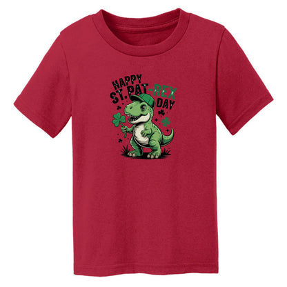 Happy St. Pat-Rex Day - Dinosaur Toddler T-shirt