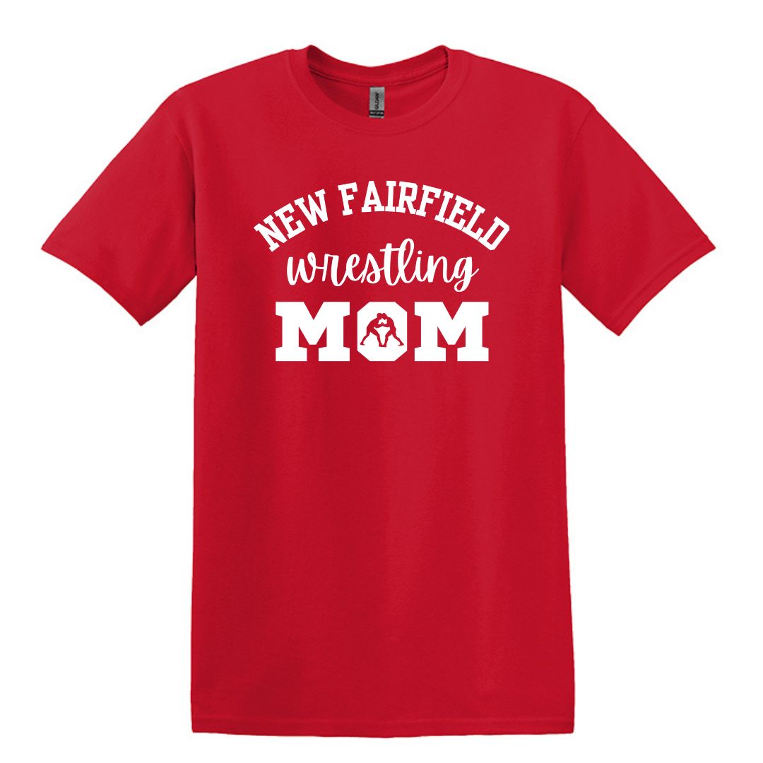 NF Wrestling MOM or DAD - Tees - short sleeve or long sleeve