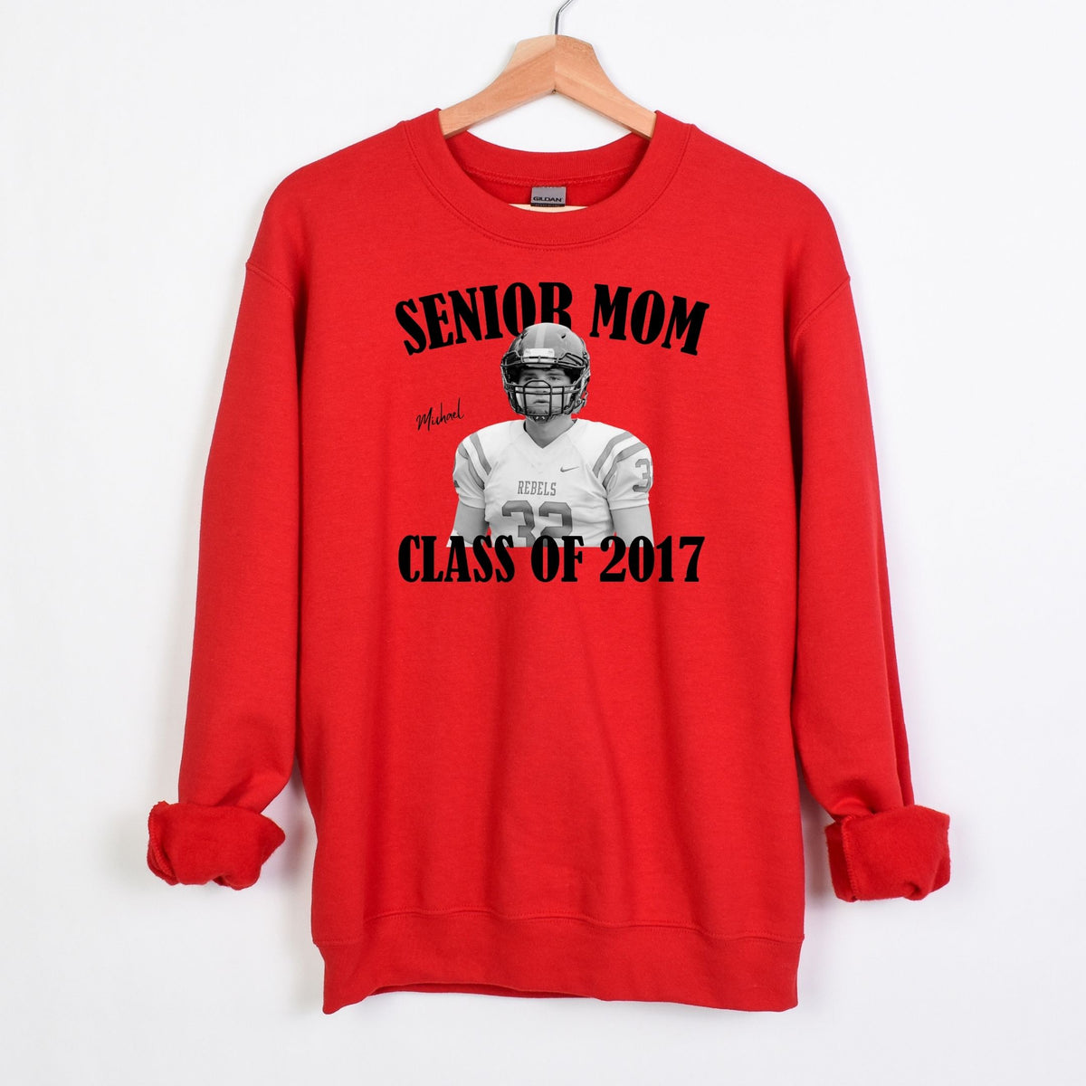 Senior Night Family Sweatshirts - Gildan Crewneck - Fully Customizable!