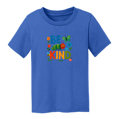 Be Kind - Colorful Caterpillar Toddler T-shirt