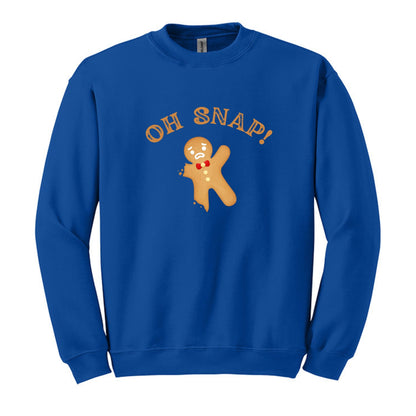OH SNAP!  Fun and Festive Gingerbread Cookie Sweatshirt