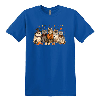 Halloween Cats -  Heavy Cotton Unisex T-shirt