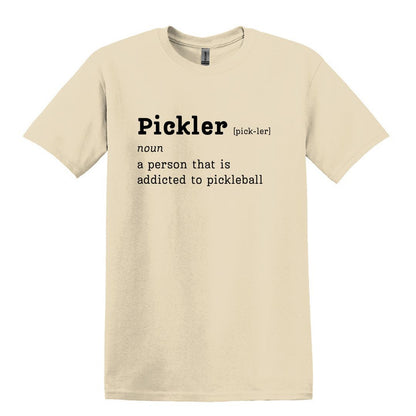 Pickleball T-Shirt - What is a Pickler? - Gildan Heavy Cotton