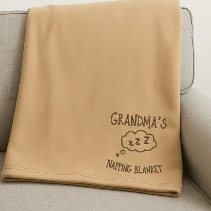 Custom Embroidered Gildan® Sweatshirt Blanket – Personalize with any Name & Favorite Blanket-Worthy-Activity