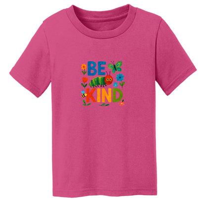 Be Kind - Colorful Caterpillar Toddler T-shirt