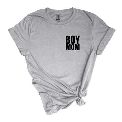 BOY MOM - Adult Soft-style T-shirt