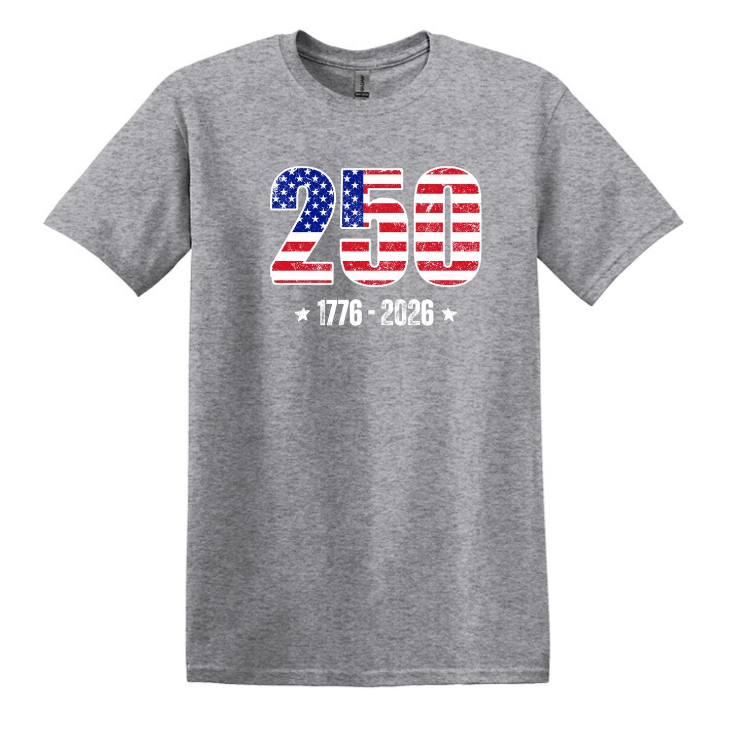 250 Anniversary Tee - 1776-2026 - Gildan Softstyle T-shirt