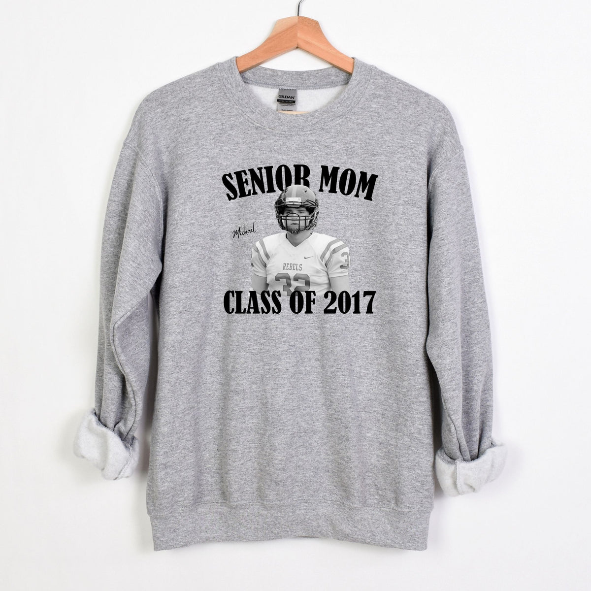 Senior Night Family Sweatshirts - Gildan Crewneck - Fully Customizable!