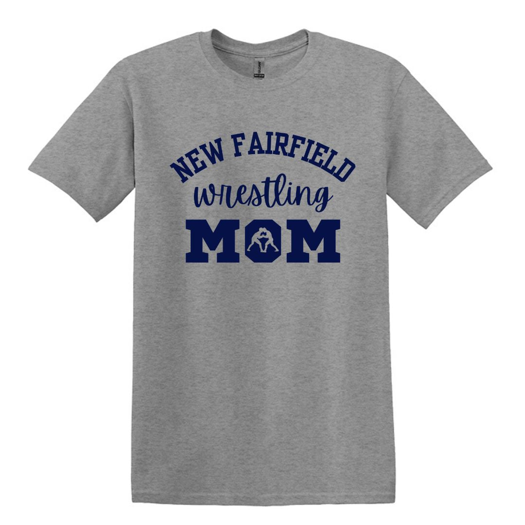 NF Wrestling MOM or DAD - Tees - short sleeve or long sleeve