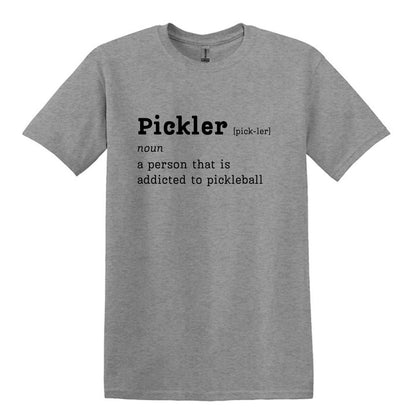 Pickleball T-Shirt - What is a Pickler? - Gildan Heavy Cotton