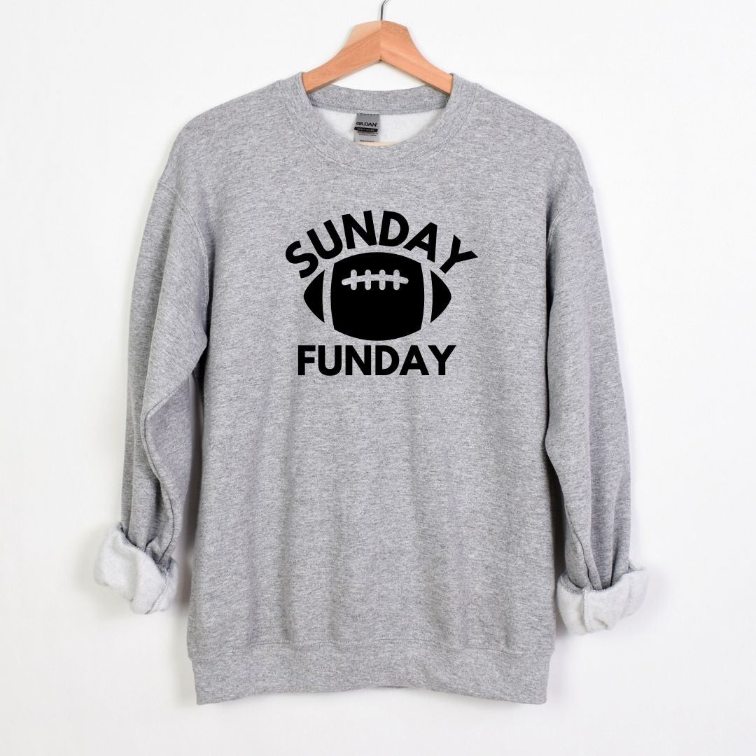 Sunday Funday - Sudadera con cuello redondo