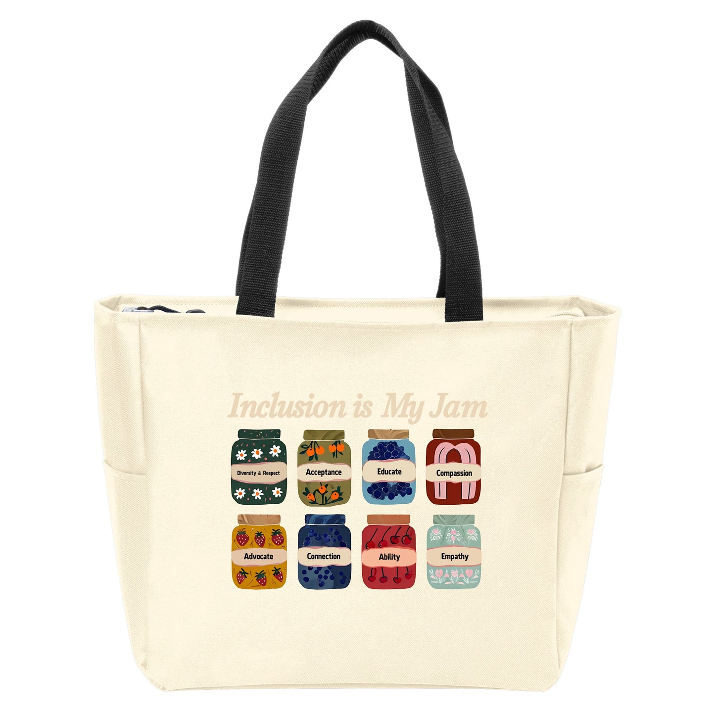 Inclusion is my Jam - Port Authority® Essential Zip Tote