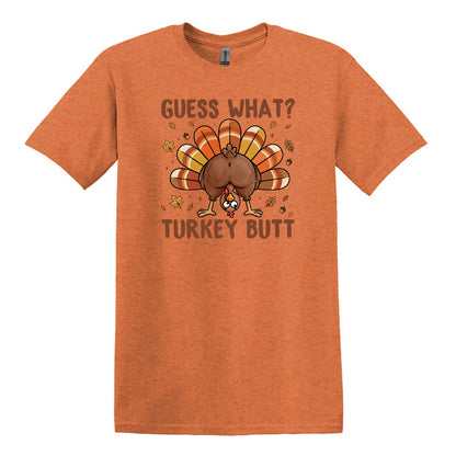 Guess What?  Turkey Butt! - Gildan Heavy Cotton Unisex T-shirt