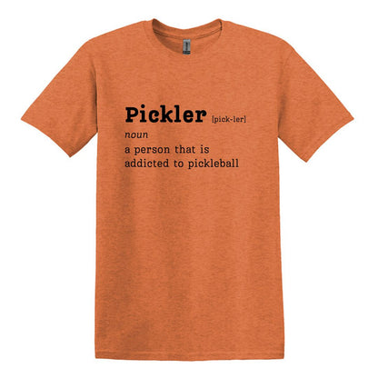 Pickleball T-Shirt - What is a Pickler? - Gildan Heavy Cotton