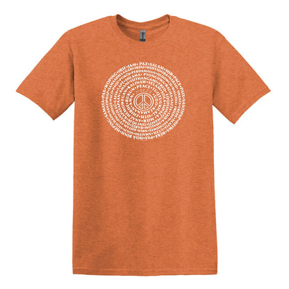 Can You Say PEACE - Gildan Heavy Cotton Unisex T-shirt - artwork designed by Cynthia NeJame