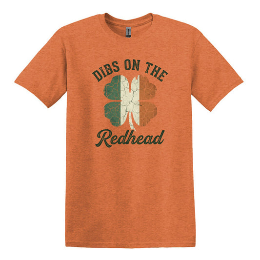 Dibs on the Redhead - Gildan Heavy Cotton Unisex T-shirt