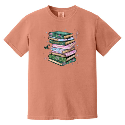 Wicked Songs on Book Bindings  - Comfort Colors ® Heavyweight Ring Spun Tee